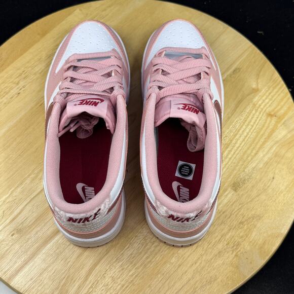 NEW Nike Dunk Low Pink Glaze Velvet NBY DO6485-600 GS Womens Size 7.5 / 6Y - Picture 9 of 10
